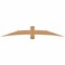 Ekena Millwork Bellingham Timber Gable Bracket, Western Red Cedar, 84"W x 14"H x 1 1/2"D x 5 1/2"F, 4/12 Pitch GBW084X14X0206BEL00SWR - alternate 1